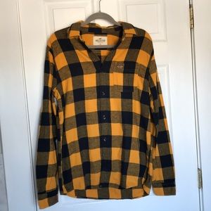 Hollister buffalo check flannel